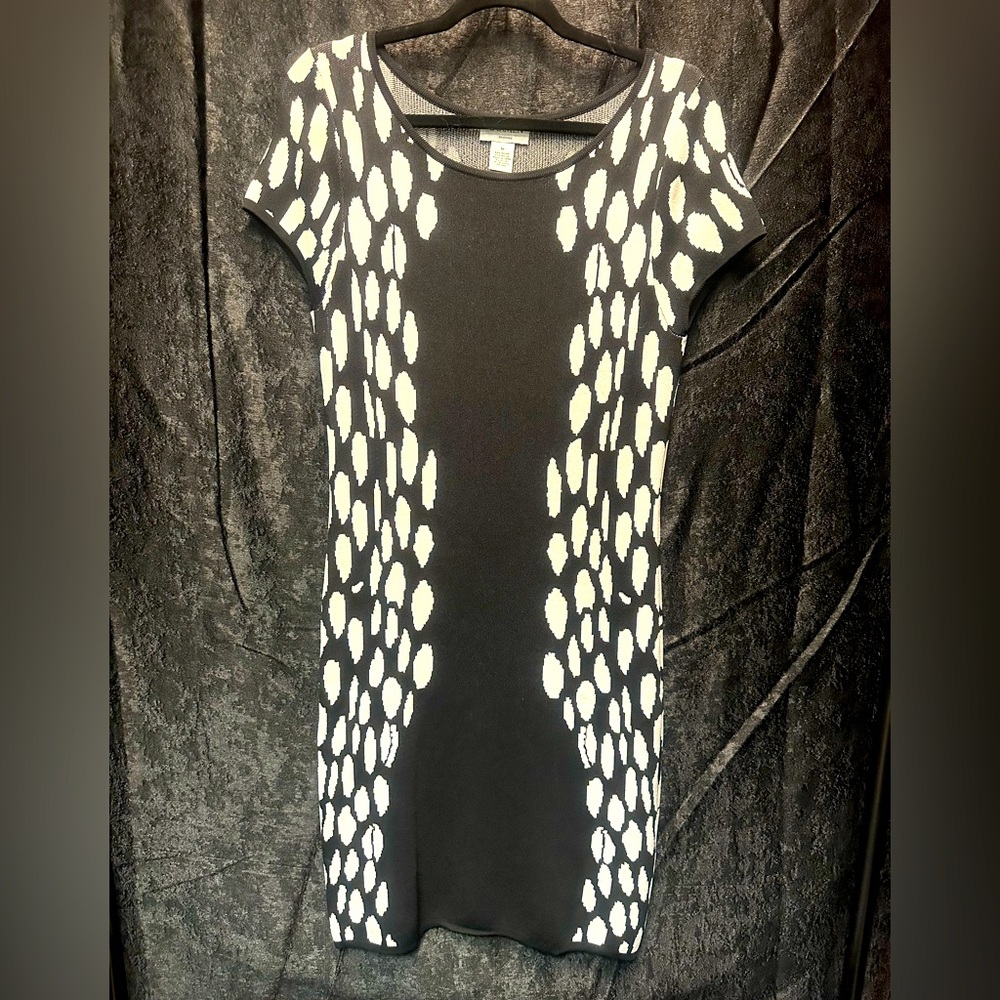 Carmen Marc Valvo Jersey Knit Dress Size Medium